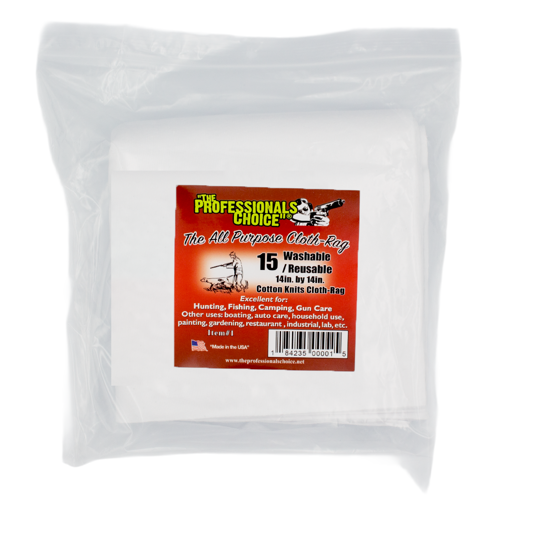 100% Cotton Knit Cloths (14" x 14")