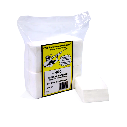 3" x 3" Cleaning Patches (12 / 16 gauge)