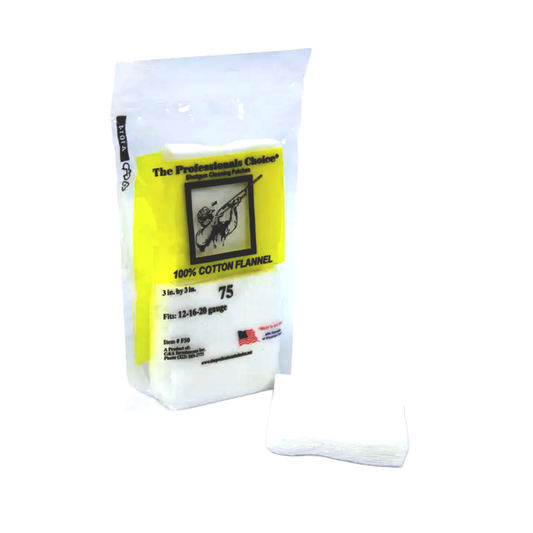 3" x 3" Cleaning Patches (12 / 16 / 20 gauge)