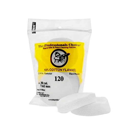 2.25" x 2.25" Cleaning Patches (.30cal / 7.62mm)