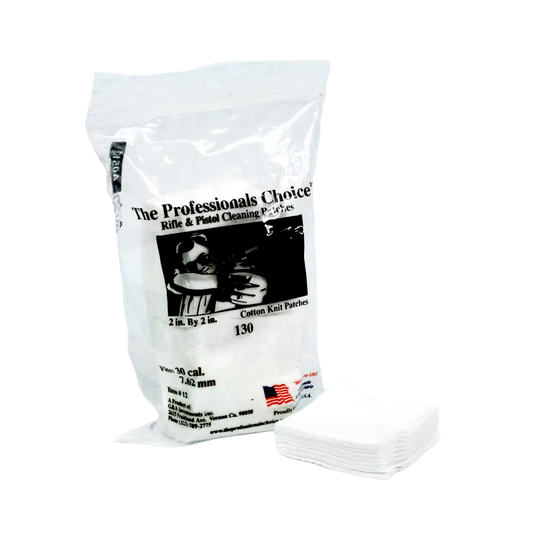 2" x 2" Cleaning Patches (.30 cal / 7.62mm)