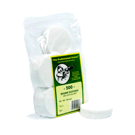 3.25" x 3.25" Cleaning Patches (.44/.45/.50cal)