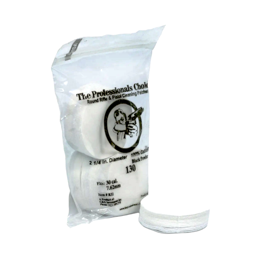 2.75" x 2.75" Cleaning Patches (.30cal/7.26mm)