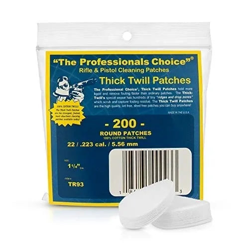 1.25" x 1.25" Round Patches 22 /.223 cal. / 5.56mm