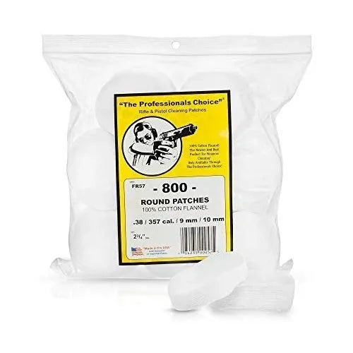 3.25" x 3.25" Cleaning Patches (12 / 16 gauge)