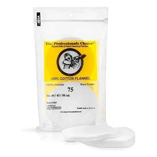 3.25" x 3.25" Cleaning Patches (.44/.45/.50cal)
