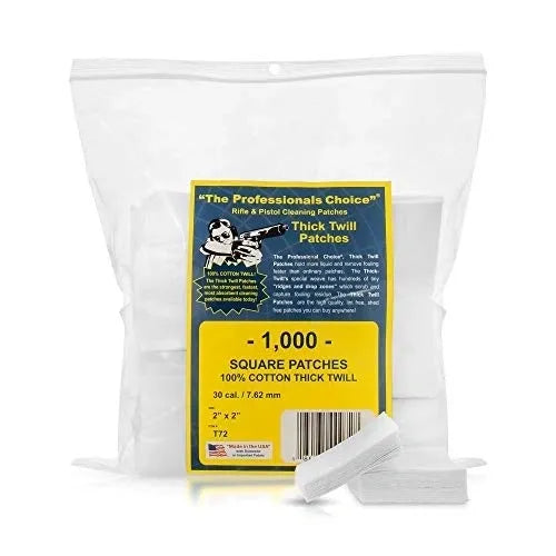 2" x 2" Square Patches 30 cal. / 7.62 mm