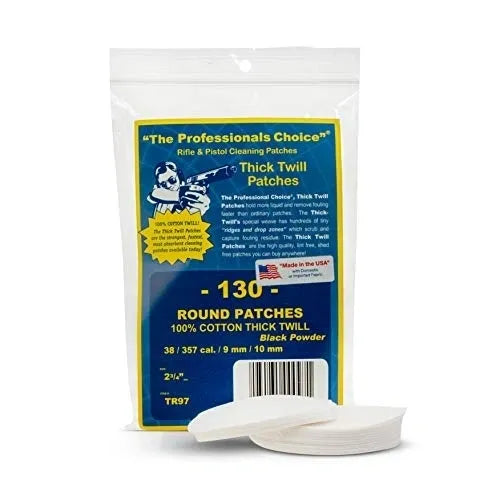 2.75" x 2.75" Round Patches 38 / 357 / 9mm/ 10mm